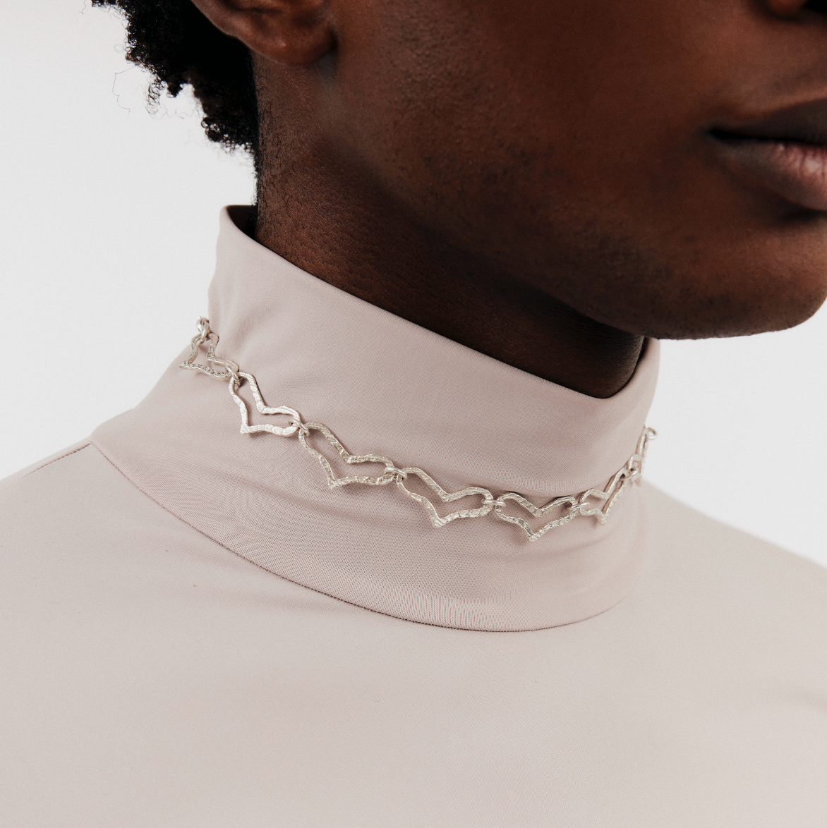 All Over Heart Necklace