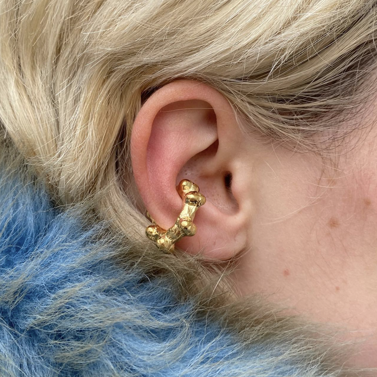 Micro Ball Earcuff