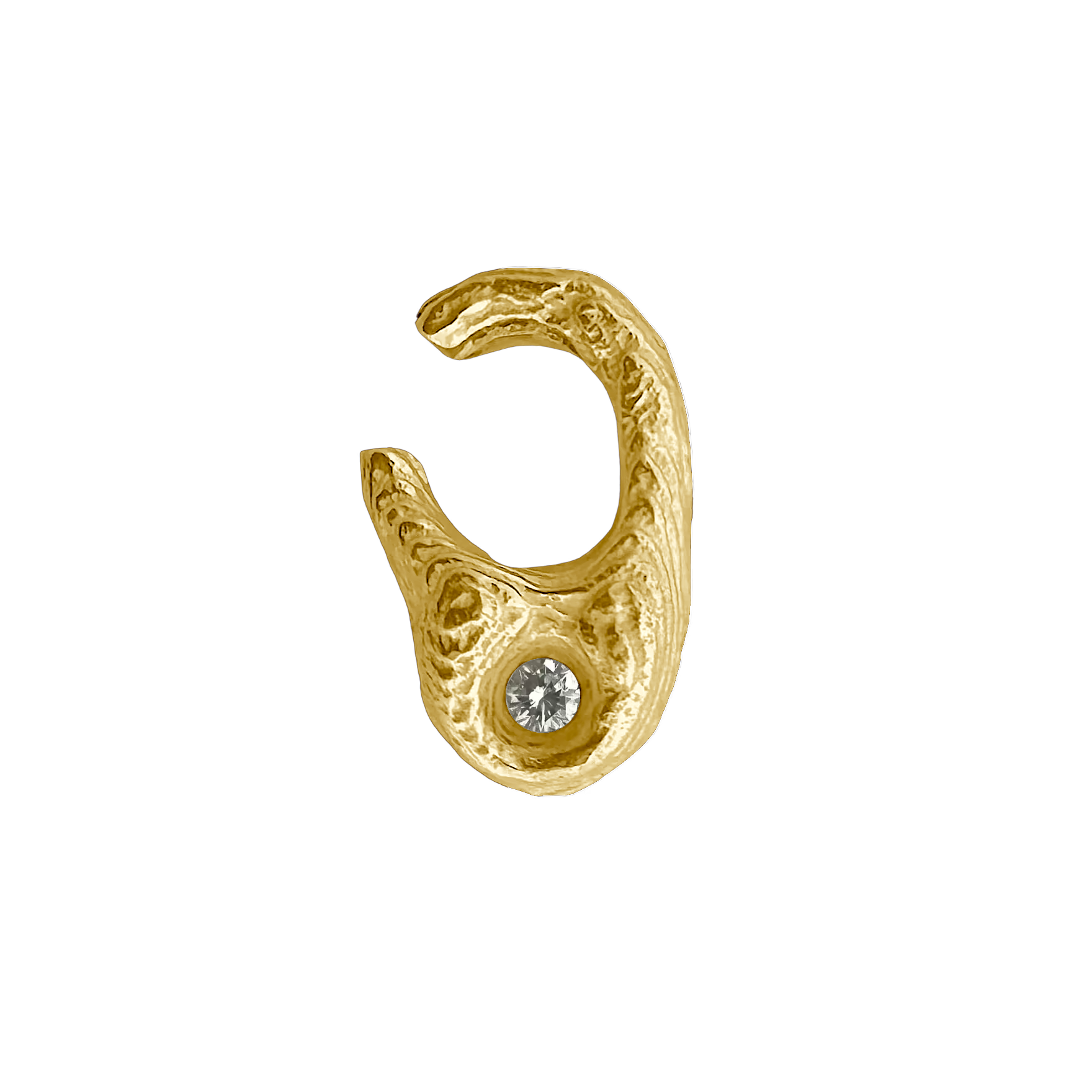 Stoned Bean Earcuff