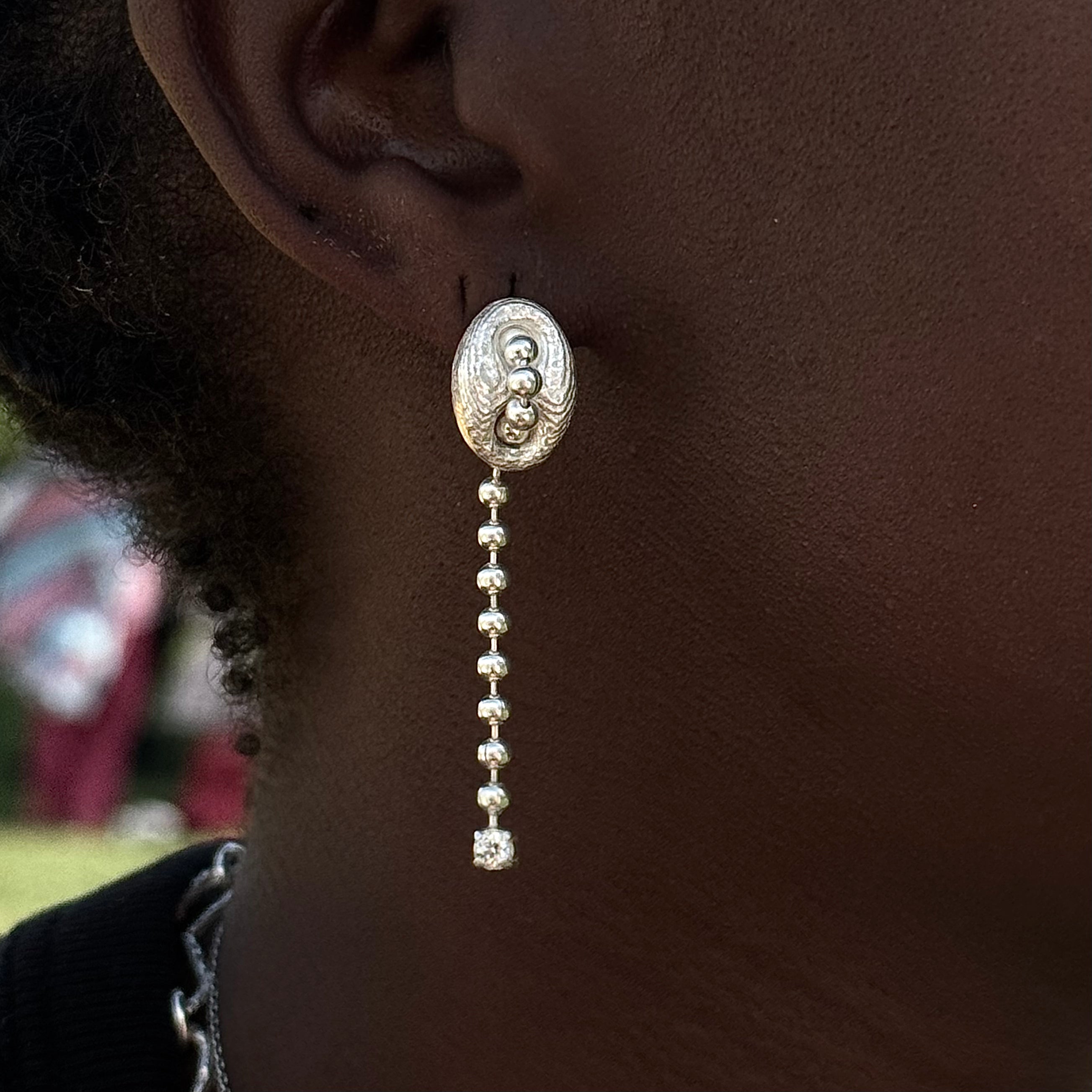 Drop Bean Earring