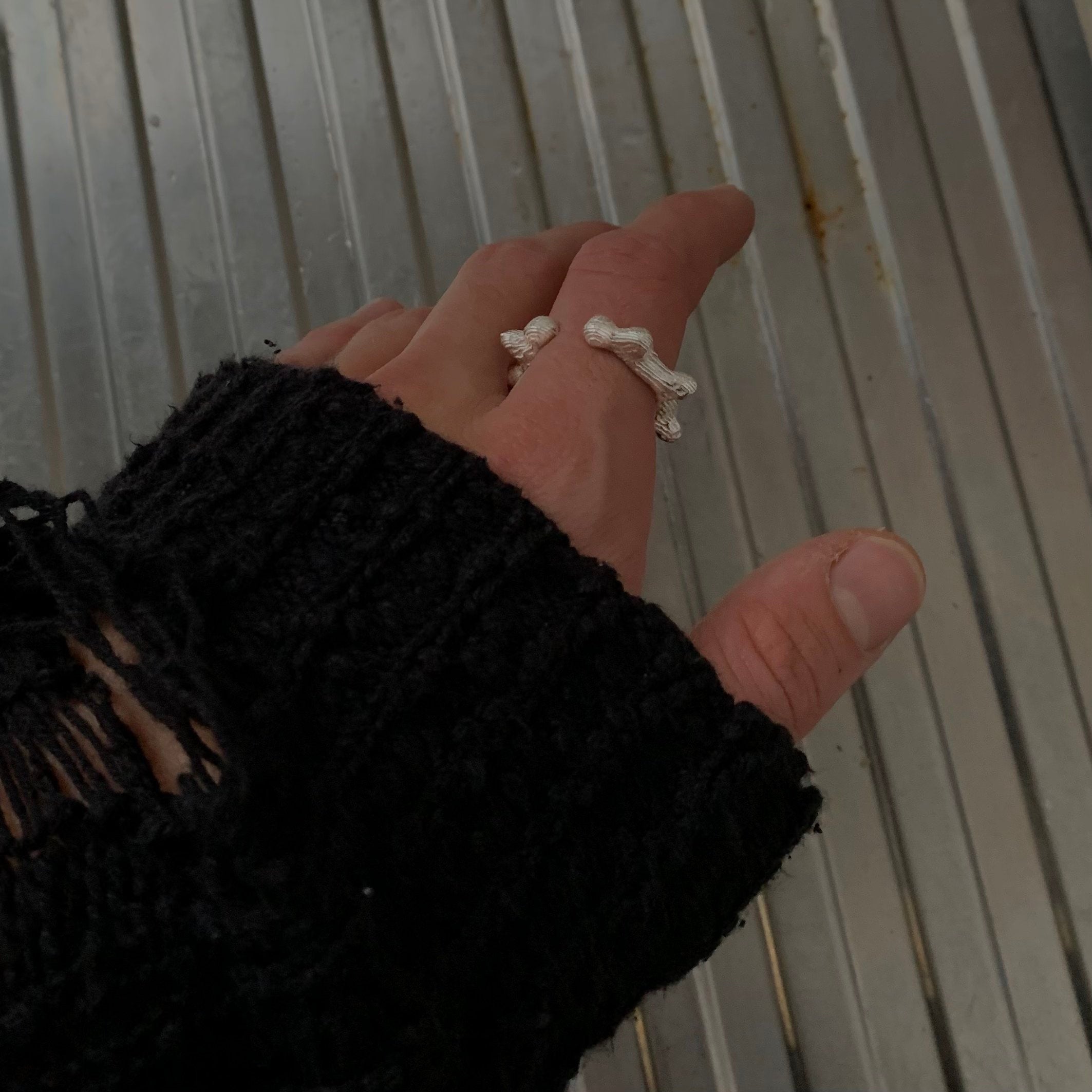 Open Spike Ring