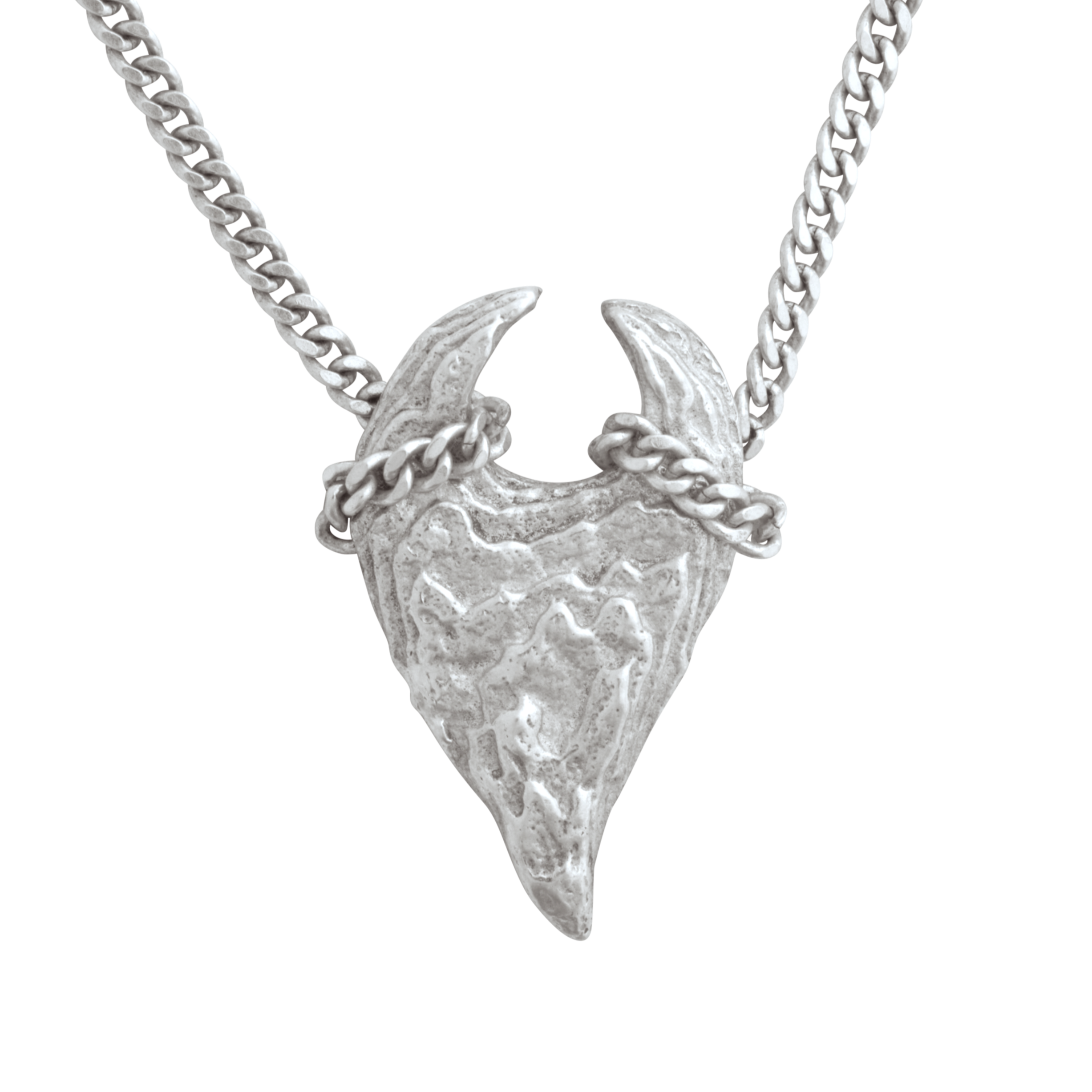 Devil heart necklace